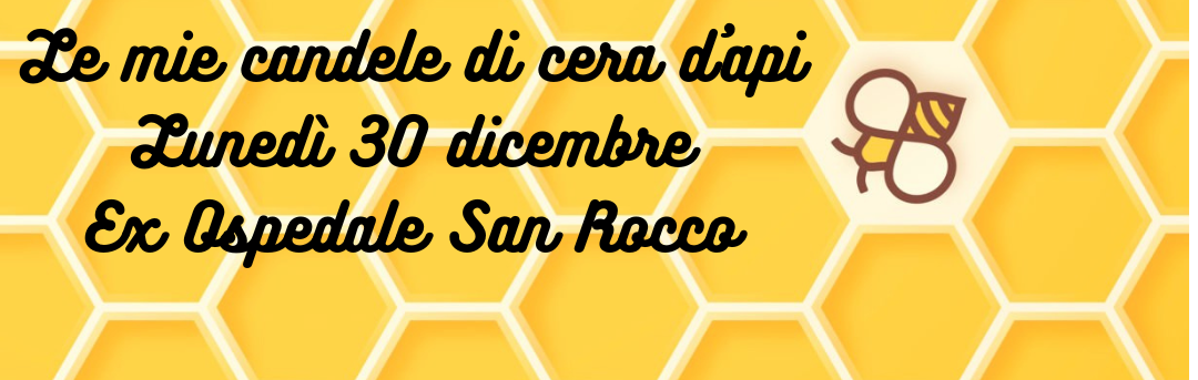 Le mie candele di cera d’api